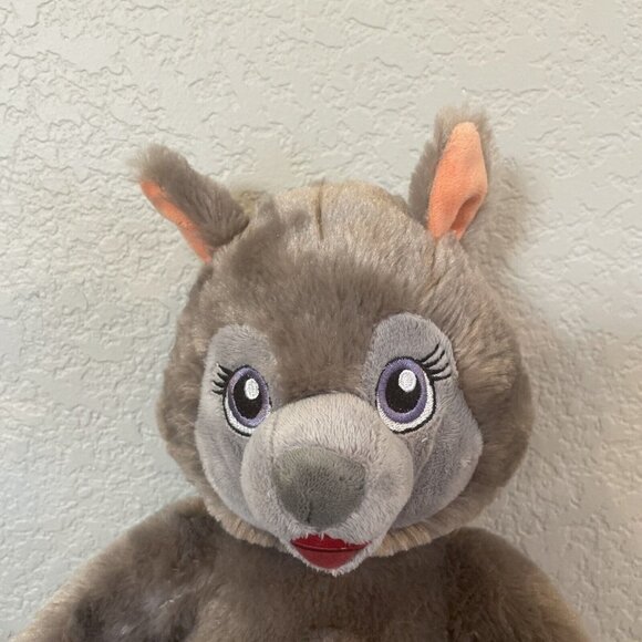 17" Build A Bear Violet the Wolf Great Lodge Plush Stuffed Animal BAB - Picture 3 of 7